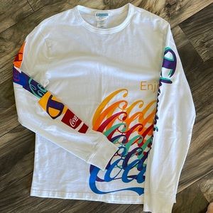 Like New Size Small Champion Coca-Cola Long Sleeve
